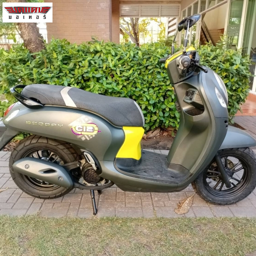 SCOOPY CLUB12 ล้อแม็ก คอมบายเบรก Idling stop